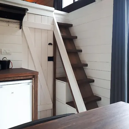 Alpesi faház Tiny House, Sauna Hot Tub Airco Namur Ardennes