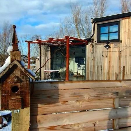 Tiny House, Sauna Hot Tub Airco Namur Ardennes Alpesi faház